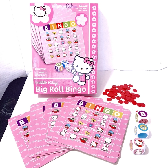 Sanrio Other - Hello Kitty Sanrio Big Roll Bingo Game